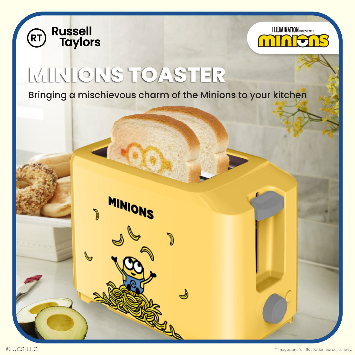 Russell Taylors Minions Toaster T1