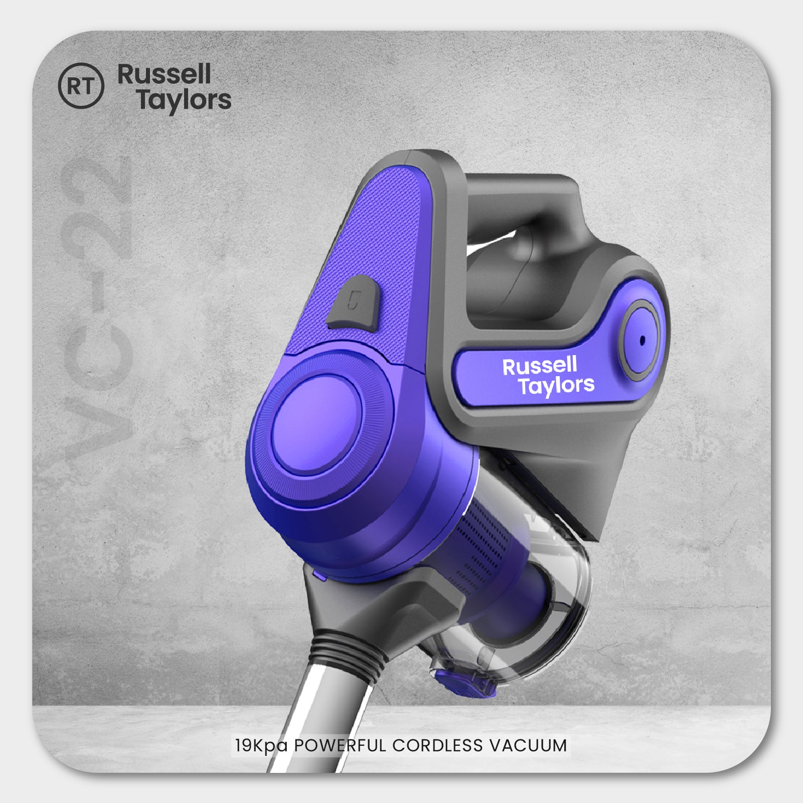 Russell Taylors Cordless Vacuum Cleaner VC 22